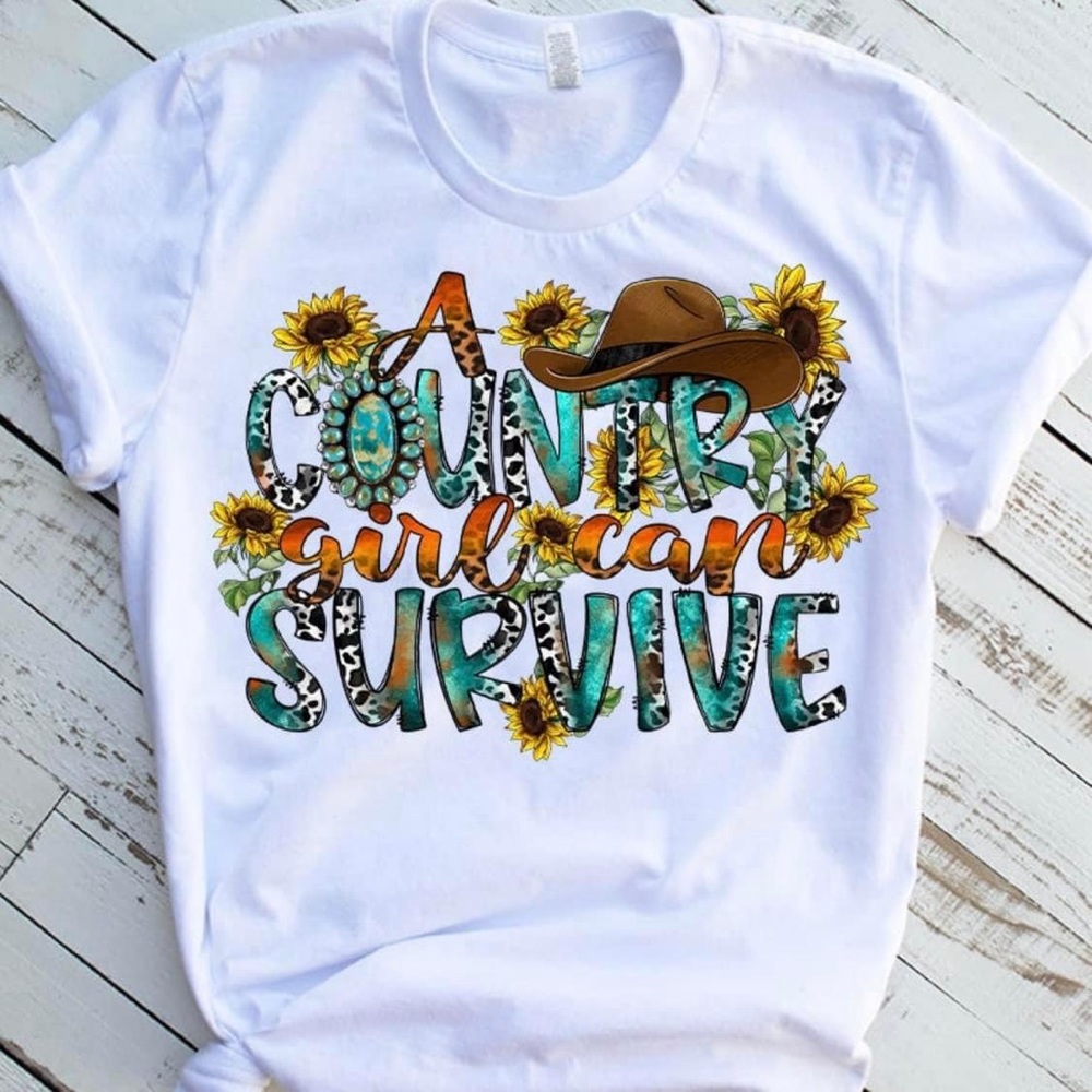 Western graphic tee